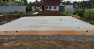 Фундамент монолитная плита под дом цена в Славгороде - от 4126 руб/м2