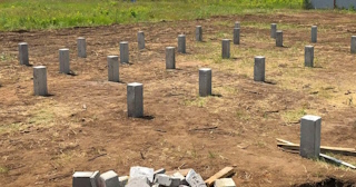 Фундамент на забивных жб сваях под ключ в Славгороде - фундамент из забивных железобетонных свай цена от 3146 руб/м2