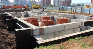 Фундаменты промышленных зданий в Славгороде цена от 24754 руб. - заказать строительство фундамента промздания под стальные колонны